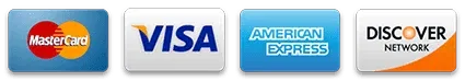 Accepted payment methods icons